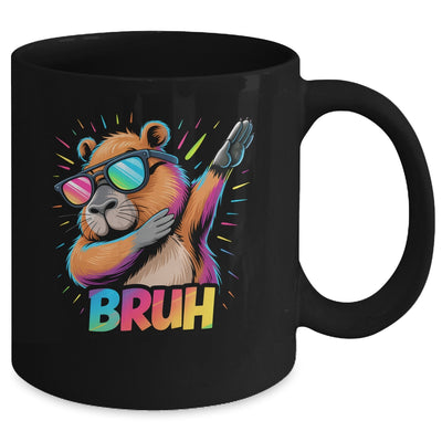 Funny Dabbing Capy Bruh Teens Youth Kids Meme Rodent Lovers Mug | teecentury