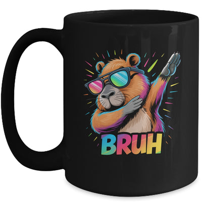 Funny Dabbing Capy Bruh Teens Youth Kids Meme Rodent Lovers Mug | teecentury