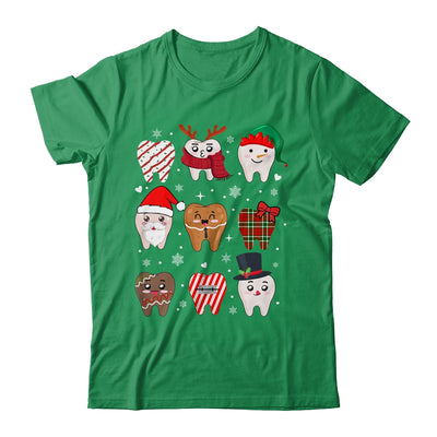 Funny Dental Christmas Teeth Cute Xmas Dentist Squad Crew Shirt & Sweatshirt | teecentury