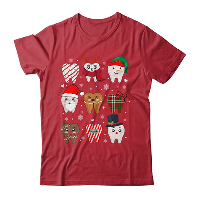 Funny Dental Christmas Teeth Cute Xmas Dentist Squad Crew Shirt & Sweatshirt | teecentury