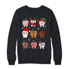 Funny Dental Christmas Teeth Cute Xmas Dentist Squad Crew Shirt & Sweatshirt | teecentury
