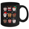 Funny Dental Christmas Teeth Cute Xmas Dentist Squad Crew Mug | teecentury