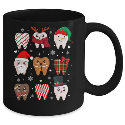 Funny Dental Christmas Teeth Cute Xmas Dentist Squad Crew Mug | teecentury