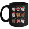 Funny Dental Christmas Teeth Cute Xmas Dentist Squad Crew Mug | teecentury
