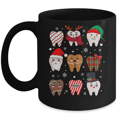 Funny Dental Christmas Teeth Cute Xmas Dentist Squad Crew Mug | teecentury