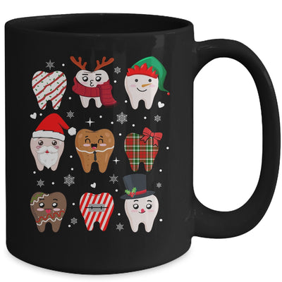 Funny Dental Christmas Teeth Cute Xmas Dentist Squad Crew Mug | teecentury