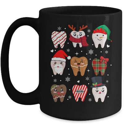 Funny Dental Christmas Teeth Cute Xmas Dentist Squad Crew Mug | teecentury
