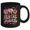 Funny Dental Squad Costume Dentist Tooth Halloween Groovy Mug | teecentury