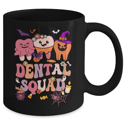 Funny Dental Squad Costume Dentist Tooth Halloween Groovy Mug | teecentury
