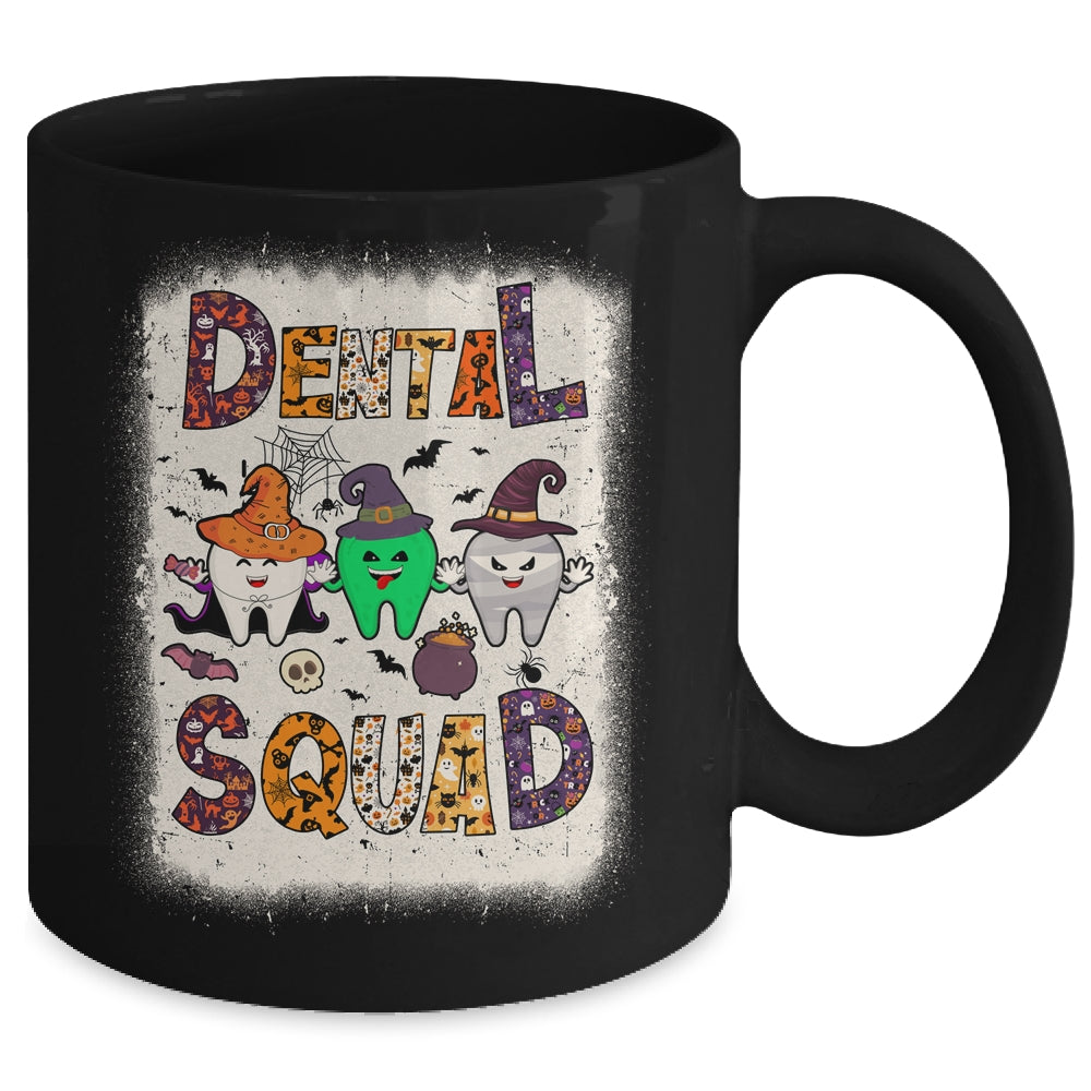 Funny Dental Squad Spooky Dentist Tooth Halloween Costume Mug | teecentury
