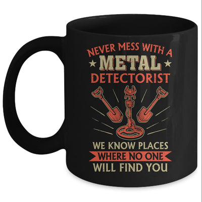Funny Detectorist Metal Detecting Detectoring Geocaching Mug | teecentury