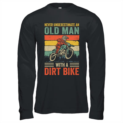 Funny Dirt Bike Art For Dirtbike Lover Men Grandpa Motorbike Shirt & Hoodie | teecentury