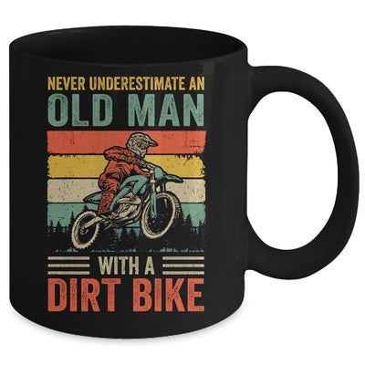 Funny Dirt Bike Art For Dirtbike Lover Men Grandpa Motorbike Mug | teecentury
