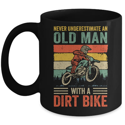 Funny Dirt Bike Art For Dirtbike Lover Men Grandpa Motorbike Mug | teecentury