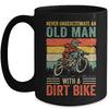 Funny Dirt Bike Art For Dirtbike Lover Men Grandpa Motorbike Mug | teecentury