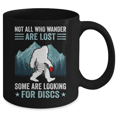 Funny Disc Golf Art For Men Women Bigfoot Disc Golf Players Mug | teecentury