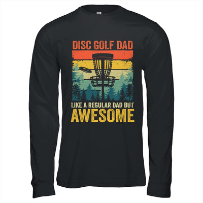 Funny Disc Golf Dad Like A Regular Dad But Awesome Retro Shirt & Hoodie | teecentury