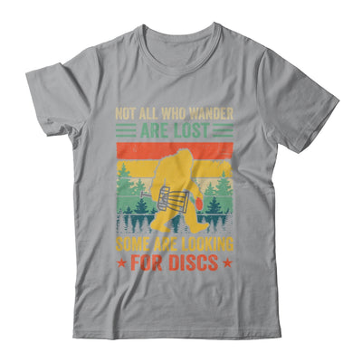 Funny Disc Golf For Men Women Bigfoot Disc Golf Player Retro Shirt & Tank Top | teecentury