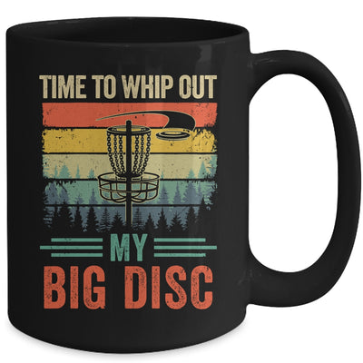 Funny Disc Golf For Men Women Hit Trees And Curse Retro Mug | teecentury