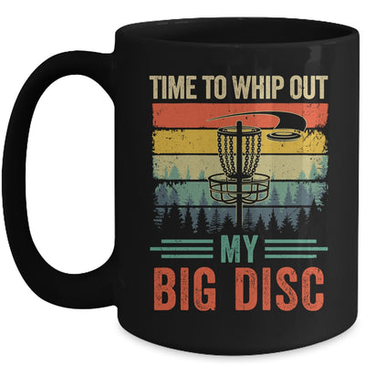 Funny Disc Golf For Men Women Hit Trees And Curse Retro Mug | teecentury