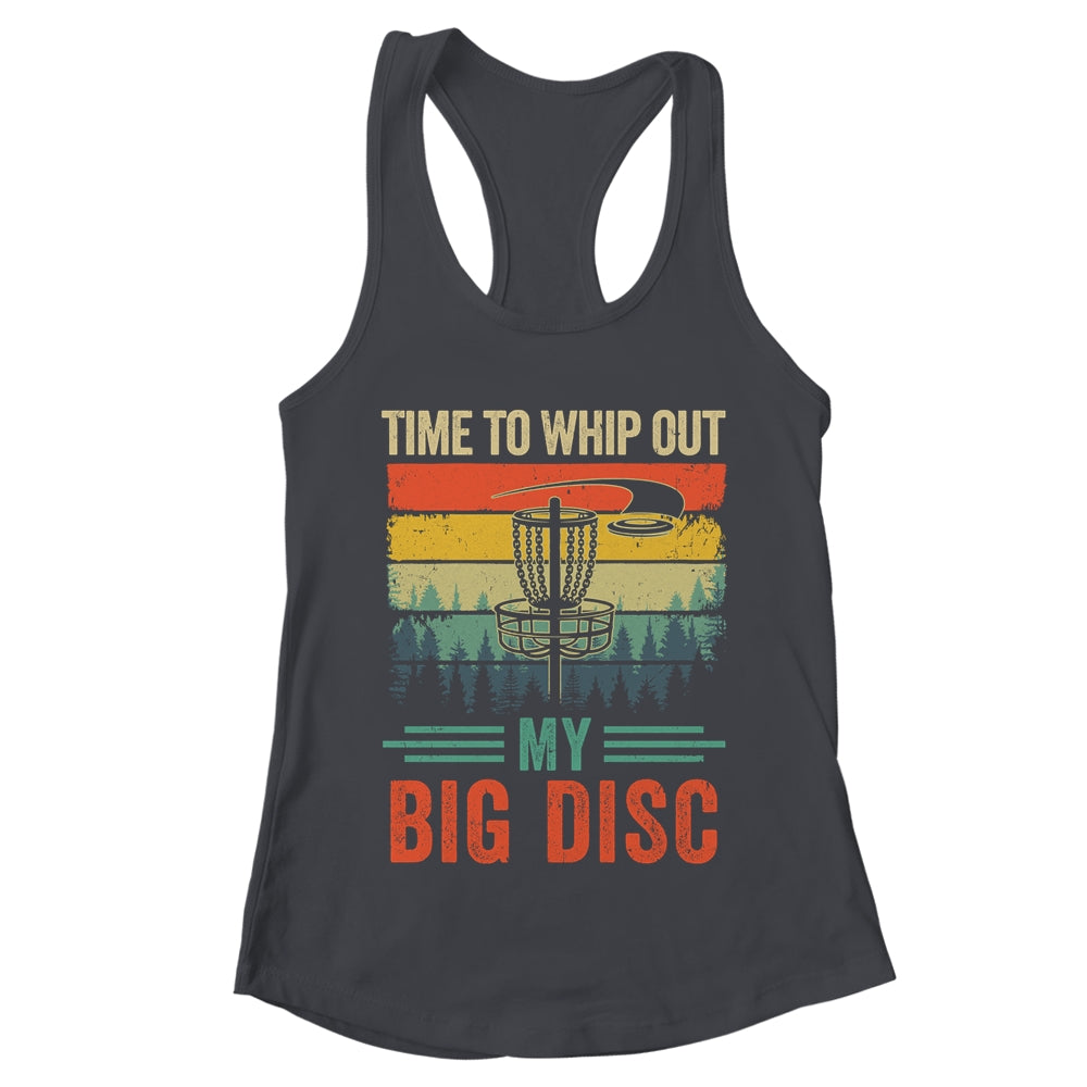 Funny Disc Golf For Men Women Hit Trees And Curse Retro Shirt & Tank Top | teecentury
