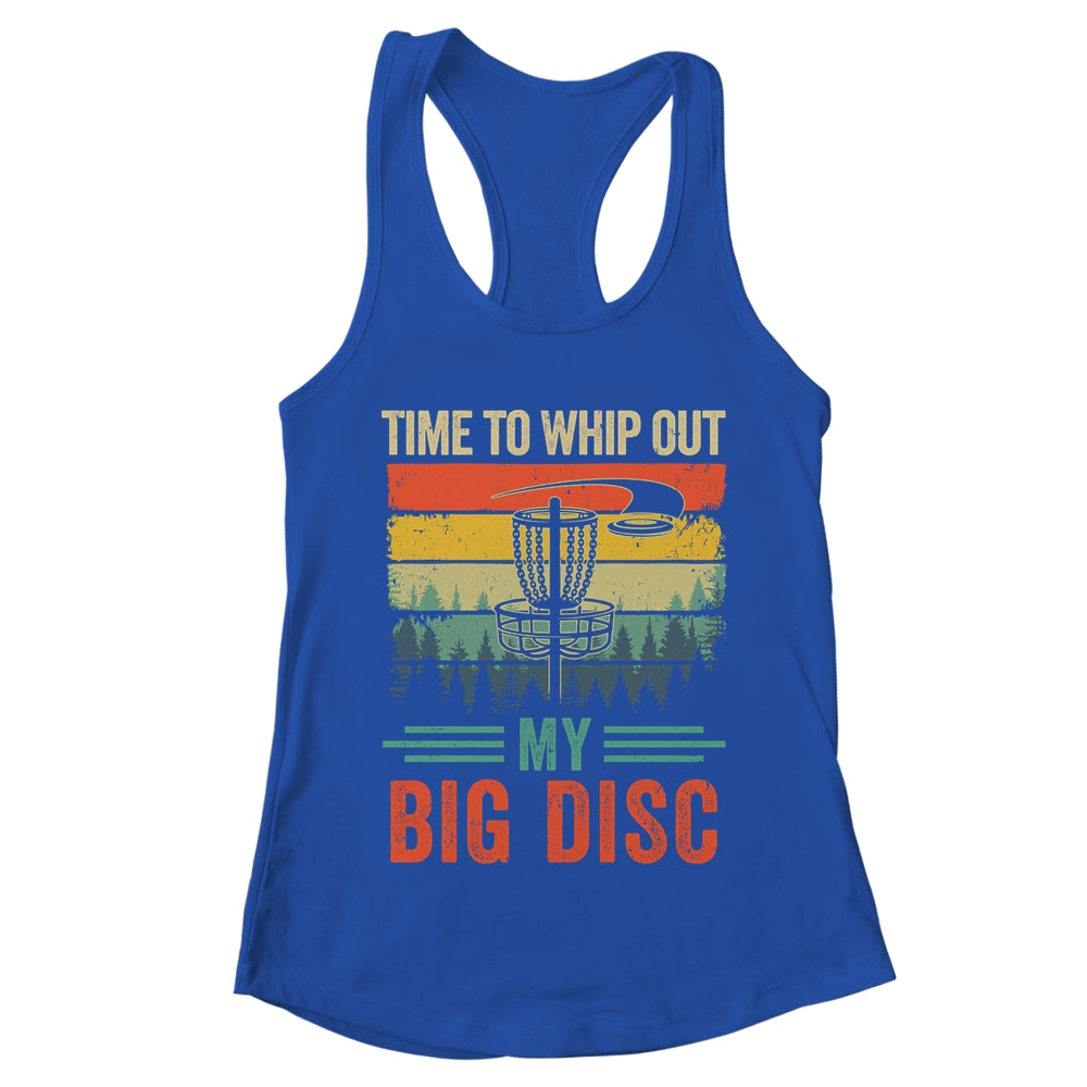 Funny Disc Golf For Men Women Hit Trees And Curse Retro Shirt & Tank Top | teecentury