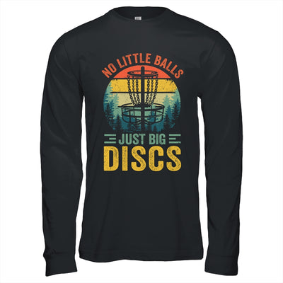Funny Disc Golf Sport Player No Little Balls Just Big Discs Shirt & Hoodie | teecentury