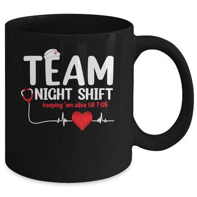 Funny Docter Nurse Life RN LPN CNA Healthcare Heartbeat Love Mug | teecentury