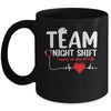 Funny Docter Nurse Life RN LPN CNA Healthcare Heartbeat Love Mug | teecentury