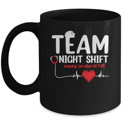 Funny Docter Nurse Life RN LPN CNA Healthcare Heartbeat Love Mug | teecentury