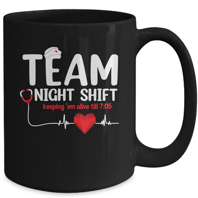 Funny Docter Nurse Life RN LPN CNA Healthcare Heartbeat Love Mug | teecentury