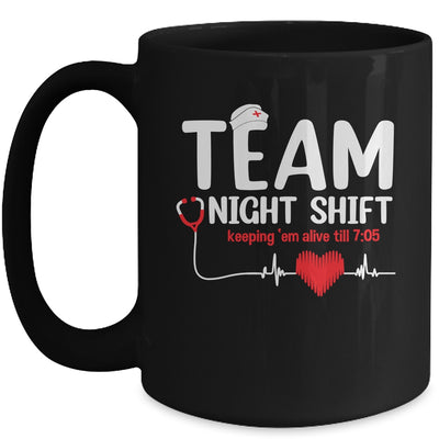 Funny Docter Nurse Life RN LPN CNA Healthcare Heartbeat Love Mug | teecentury