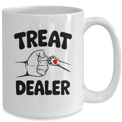 Funny Dog Treat Dealer Cat Dog Lover Men Women Pet Owner Mug | teecentury