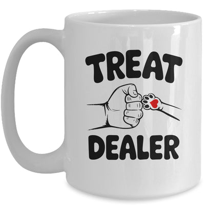 Funny Dog Treat Dealer Cat Dog Lover Men Women Pet Owner Mug | teecentury