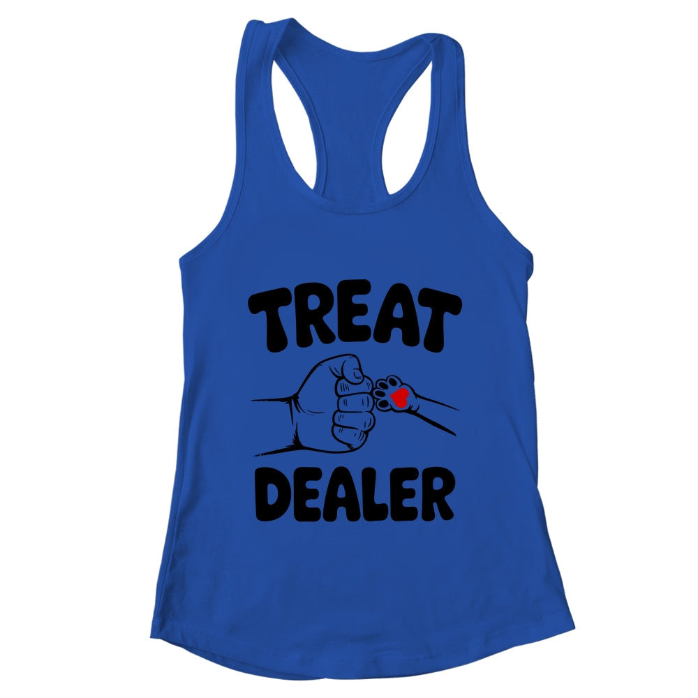 Funny Dog Treat Dealer Cat Dog Lover Men Women Pet Owner Shirt & Tank Top | teecentury