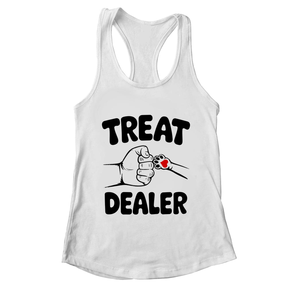 Funny Dog Treat Dealer Cat Dog Lover Men Women Pet Owner Shirt & Tank Top | teecentury