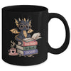 Funny Dragon Read Books Be Kind Stay Weird Book Lover Mug | teecentury
