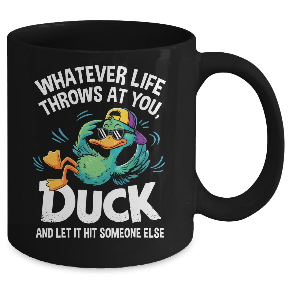 Funny Duck Graphic Men Women Teens Funny Quote Mug | teecentury