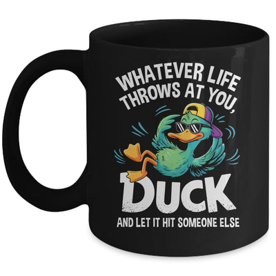 Funny Duck Graphic Men Women Teens Funny Quote Mug | teecentury
