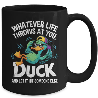Funny Duck Graphic Men Women Teens Funny Quote Mug | teecentury