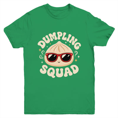 Funny Dumpling Squad Cool Sunglasses Food Lover Boy Kids Youth Shirt | teecentury