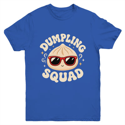 Funny Dumpling Squad Cool Sunglasses Food Lover Boy Kids Youth Shirt | teecentury