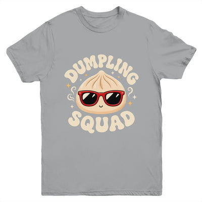 Funny Dumpling Squad Cool Sunglasses Food Lover Boy Kids Youth Shirt | teecentury
