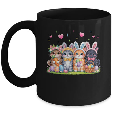 Funny Easter Cats Ears Bunny Eggs Spring For Women Men Kids Mug | teecentury