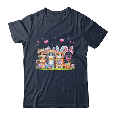 Funny Easter Cats Ears Bunny Eggs Spring For Women Men Kids Shirt & Hoodie | teecentury
