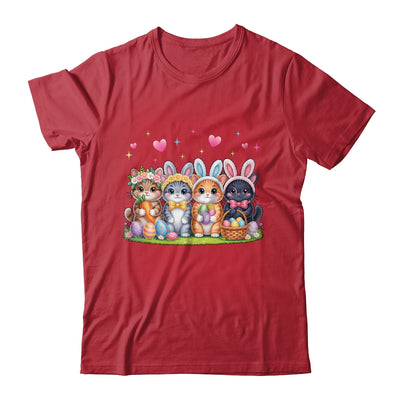 Funny Easter Cats Ears Bunny Eggs Spring For Women Men Kids Shirt & Hoodie | teecentury