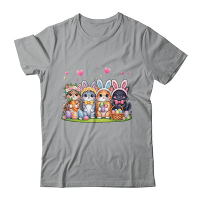 Funny Easter Cats Ears Bunny Eggs Spring For Women Men Kids Shirt & Hoodie | teecentury