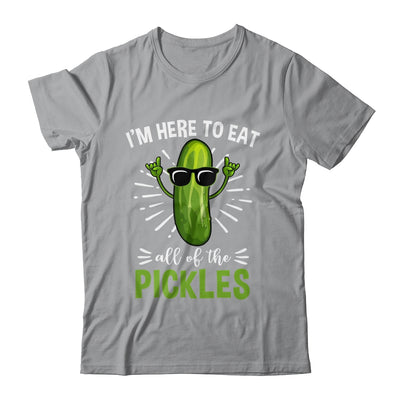 Funny Eat All The Pickles Art For Men Women Pickled Cucumber Shirt & Tank Top | teecentury