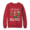 Funny Elf Squad 1st Grade Teacher Student Christmas Xmas Shirt & Sweatshirt | teecentury