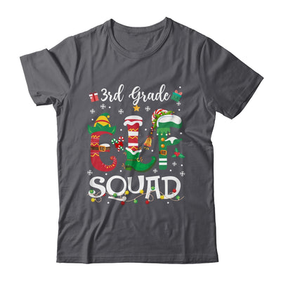 Funny Elf Squad 3rd Grade Teacher Student Christmas Xmas Shirt & Sweatshirt | teecentury